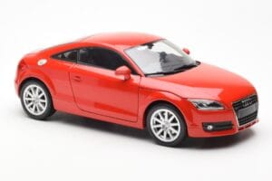 Audi TT 8J Punainen Metallic Minichamps 1:18 100015021 Metalli — kuva 6 / 8
