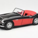 Austin-Healey 3000 Mk I Spider Musta Punainen Kyosho 1:18 08141KR
