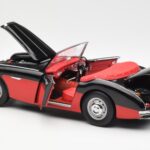 Austin-Healey 3000 Mk I Spider Musta Punainen Kyosho 1:18 08141KR - image 5 of 8