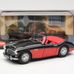 Austin-Healey 3000 Mk I Spider Musta Punainen Kyosho 1:18 08141KR - image 8 of 8