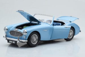 Austin-Healey 3000 Mk1 BN7 Sininen Kyosho 1:18 08149HBL Metalli — kuva 2 / 8