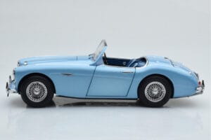 Austin-Healey 3000 Mk1 BN7 Sininen Kyosho 1:18 08149HBL Metalli — kuva 5 / 8