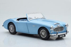Austin-Healey 3000 Mk1 BN7 Sininen Kyosho 1:18 08149HBL Metalli — kuva 6 / 8