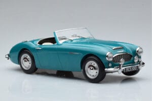 Austin-Healey 3000 Mk1 Roadster Norev 1:18 182600 Metalli — kuva 4 / 6
