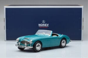 Austin-Healey 3000 Mk1 Roadster Norev 1:18 182600 Metalli — kuva 6 / 6
