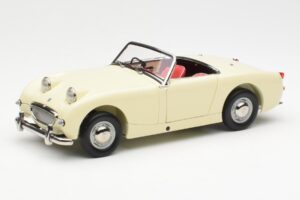 Austin-Healey Sprite Mk I Open Old English Valkoinen Kyosho 1:18 08953EW