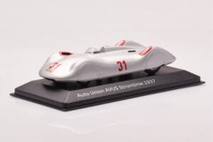 Auto Union Stromlinie #31 AVUS 1937 Hopea Minichamps 1:43 5030900503 Metalli — kuva 2 / 4