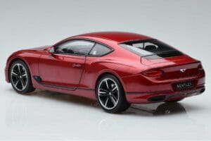 Bentley Continental GT Candy Punainen Norev 1:18 182788 Metalli — kuva 6 / 7