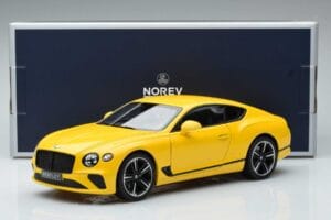 Bentley Continental GT Monaco Keltainen Norev 1:18 182786 Metalli — kuva 7 / 7