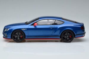 Bentley Continental GT Speed Black Edition Sininen GT Spirit 1:18 KJ006 Hartsi — kuva 3 / 6