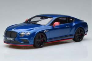 Bentley Continental GT Speed Black Edition Sininen GT Spirit 1:18 KJ006 Hartsi