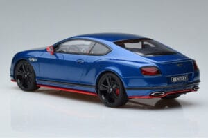 Bentley Continental GT Speed Black Edition Sininen GT Spirit 1:18 KJ006 Hartsi — kuva 5 / 6