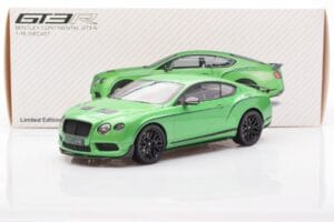 Bentley Continental GT3-R Apple Vihreä Almost Real 1:18 830402 Metalli — kuva 8 / 8