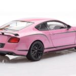 Bentley Continental GT3-R Passion Vaaleanpunainen Almost Real 1:18 - image 3 of 8