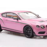 Bentley Continental GT3-R Passion Vaaleanpunainen Almost Real 1:18 - image 6 of 8