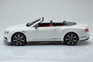 Bentley Continental GTC V8 S Valkoinen GT Spirit 1:18 ZM046 Hartsi — kuva 3 / 6