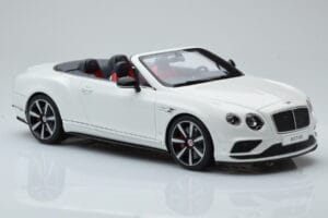 Bentley Continental GTC V8 S Valkoinen GT Spirit 1:18 ZM046 Hartsi — kuva 4 / 6