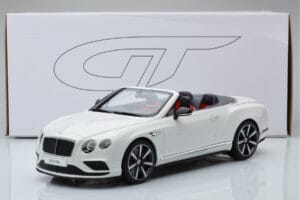 Bentley Continental GTC V8 S Valkoinen GT Spirit 1:18 ZM046 Hartsi — kuva 6 / 6