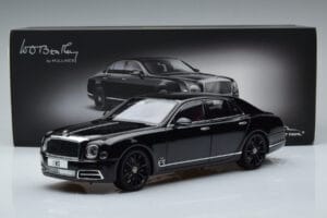 Bentley Mulsanne W.O. Edition By Mulliner Musta Almost Real 1:18 830508 Metalli — kuva 11 / 11