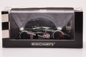 Bentley Speed 8 #8 J. Herbert / D. Brabham / M. Blundell Sebring 12 Hours 2003 Minichamps 1:43 400031398 Metalli — kuva 4 / 4