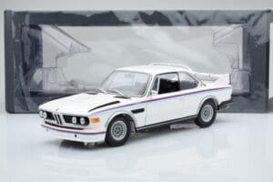 BMW 3.0 CSL E9 Valkoinen Dealer Edition Minichamps 1:18 80435A5D020 Metalli — kuva 7 / 7