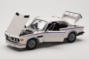 BMW 3.0 CSL E9 Valkoinen Heritage Edition Minichamps 1:18 80432411550 Metalli — kuva 2 / 8