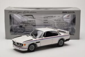 BMW 3.0 CSL E9 Valkoinen Heritage Edition Minichamps 1:18 80432411550 Metalli — kuva 8 / 8