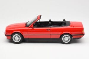BMW 318i E30 Avoauto Punainen Norev 1:18 183210 Metalli — kuva 3 / 6