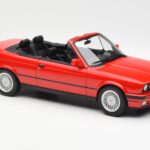 BMW 318i E30 Avoauto Punainen Norev 1:18 183210 - image 4 of 6