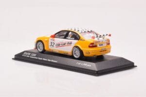 BMW 320i E46 Wiechers Sport #32 Hennerici / Wiechers WTCC 2005 Minichamps 1:43 400052432 Metalli — kuva 3 / 4