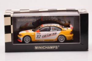 BMW 320i E46 Wiechers Sport #32 Hennerici / Wiechers WTCC 2005 Minichamps 1:43 400052432 Metalli — kuva 4 / 4