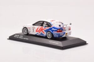 BMW 320si E90 BMW Team UK #1 A. Priaulx WTCC Porto Winner 2007 Minichamps 1:43 400072601 Metalli — kuva 3 / 4