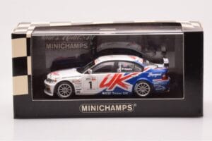 BMW 320si E90 BMW Team UK #1 A. Priaulx WTCC Porto Winner 2007 Minichamps 1:43 400072601 Metalli — kuva 4 / 4