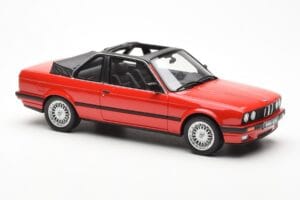 BMW 325i E30 Baur Punainen Metallic Otto 1:18 OT767 Hartsi — kuva 4 / 6
