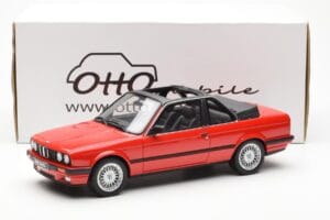 BMW 325i E30 Baur Punainen Metallic Otto 1:18 OT767 Hartsi — kuva 6 / 6