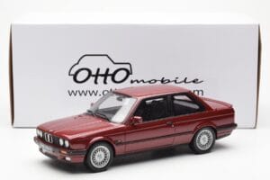 BMW 325i E30 Bordeaux Metallic Otto 1:18 OT102 Hartsi — kuva 6 / 6