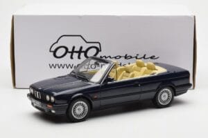 BMW 325i E30 Avoauto Sininen Otto 1:18 OT114 Hartsi — kuva 6 / 6
