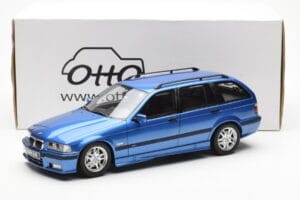 BMW 328i E36 Touring M Package Sininen Otto 1:18 OT358 Hartsi — kuva 6 / 6