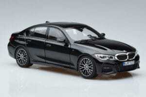 BMW 330i G20 Musta Metallic Norev 1:18 183277 Metalli — kuva 5 / 7