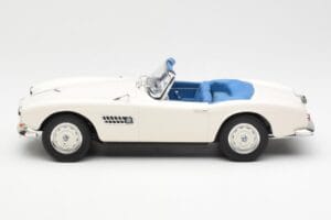 BMW 507 Roadster Valkoinen Norev 1:18 183232 Metalli — kuva 3 / 6