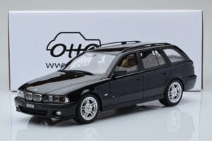 BMW 540 E39 Touring M Package Musta Otto 1:18 OT1013 Hartsi — kuva 6 / 6