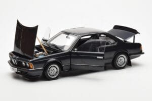 BMW 635 CSi E24 Diamant Musta Metallic AUTOart 1:18 70521 Metalli — kuva 2 / 8