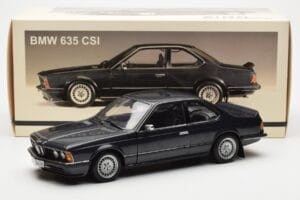 BMW 635 CSi E24 Diamant Musta Metallic AUTOart 1:18 70521 Metalli — kuva 8 / 8