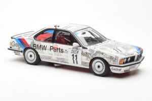 BMW 635 CSi E24 #11 D. Quester / M. Tassin / M. Heger 24 Hours of Spa 1986 AUTOart 1:18 80430145826 Metalli — kuva 6 / 8