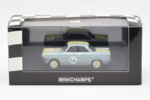 BMW 700 Sport #64 Hulbusch / Stausberg 12 Hours of Nurburgring 1961 Minichamps 1:43 400612364 Metalli — kuva 4 / 4