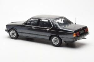 BMW 733i E23 Musta Metallic KK-Scale 1:18 KKDC180101 Metalli — kuva 5 / 6