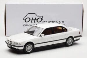 BMW 750iL E38 Asia Exclusive Valkoinen Otto 1:18 OT836 Hartsi — kuva 6 / 6
