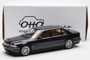 BMW 750iL E38 Musta Otto 1:18 OT609 Hartsi — kuva 6 / 6