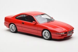 BMW 850 CSi E31 Punainen Otto 1:18 OT158 Hartsi — kuva 4 / 6