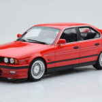 BMW Alpina B10 E34 Biturbo Punainen Otto 1:18